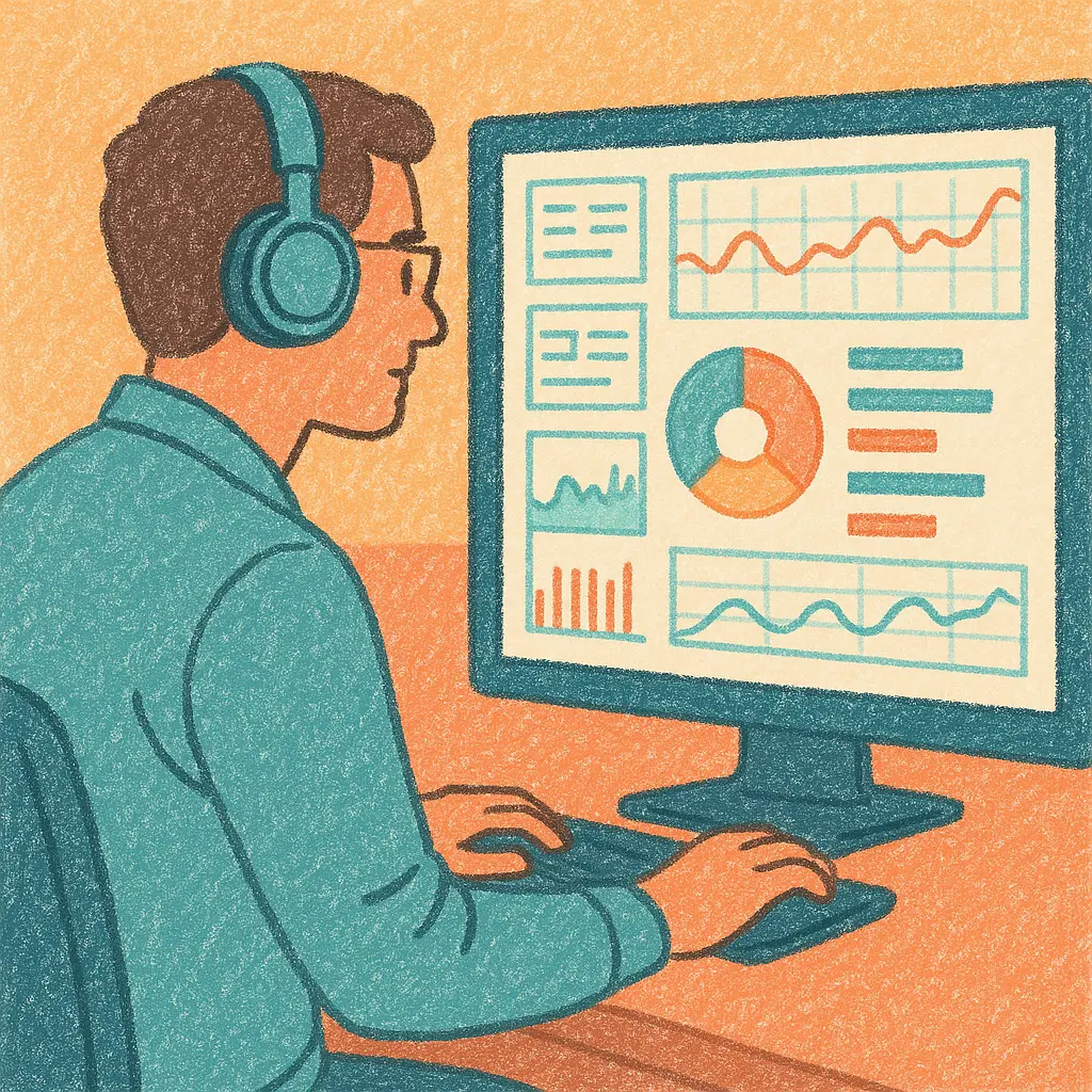 Sys admin is seeing at monitoring dashboard