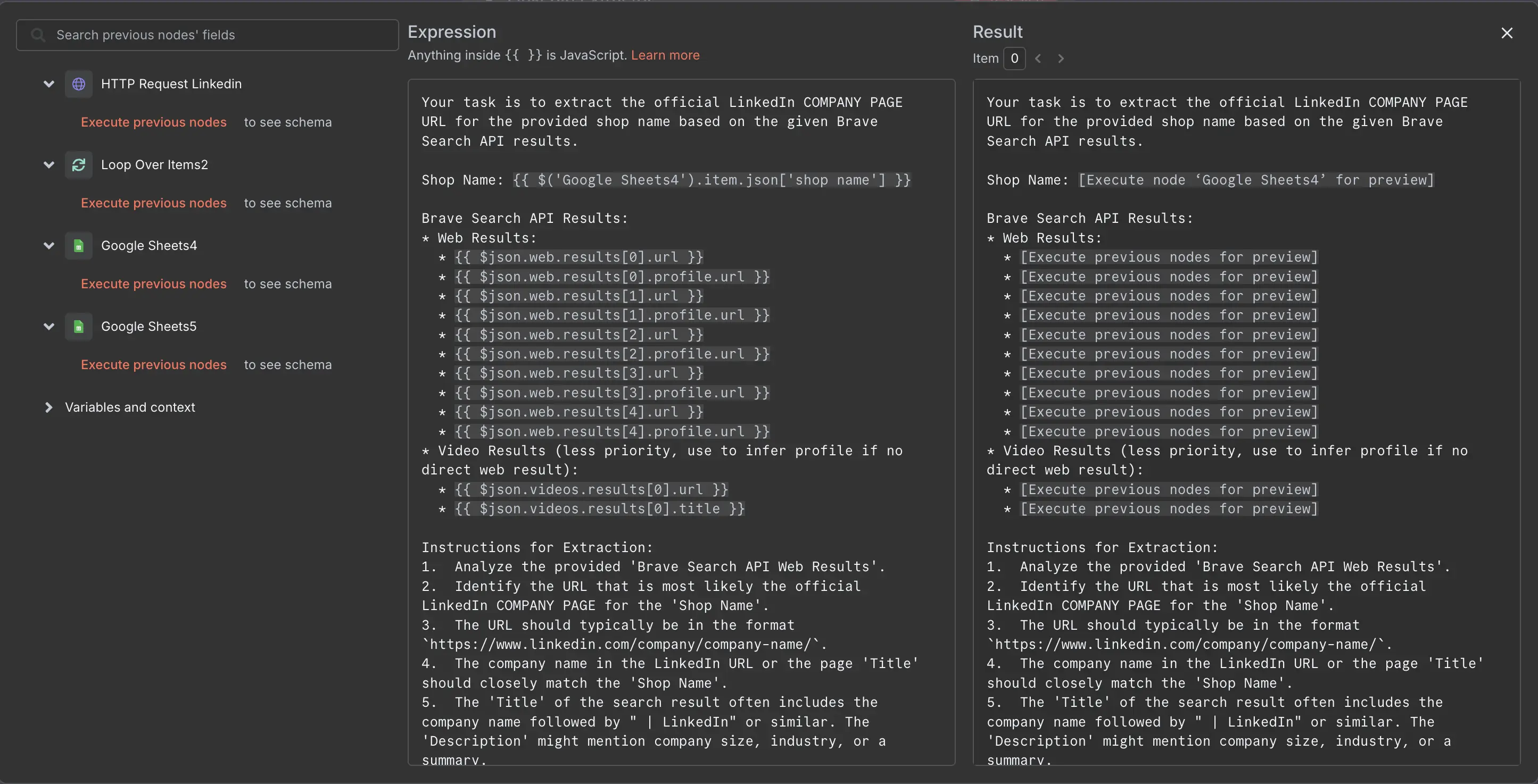 n8n prompt engineering for lead generation example